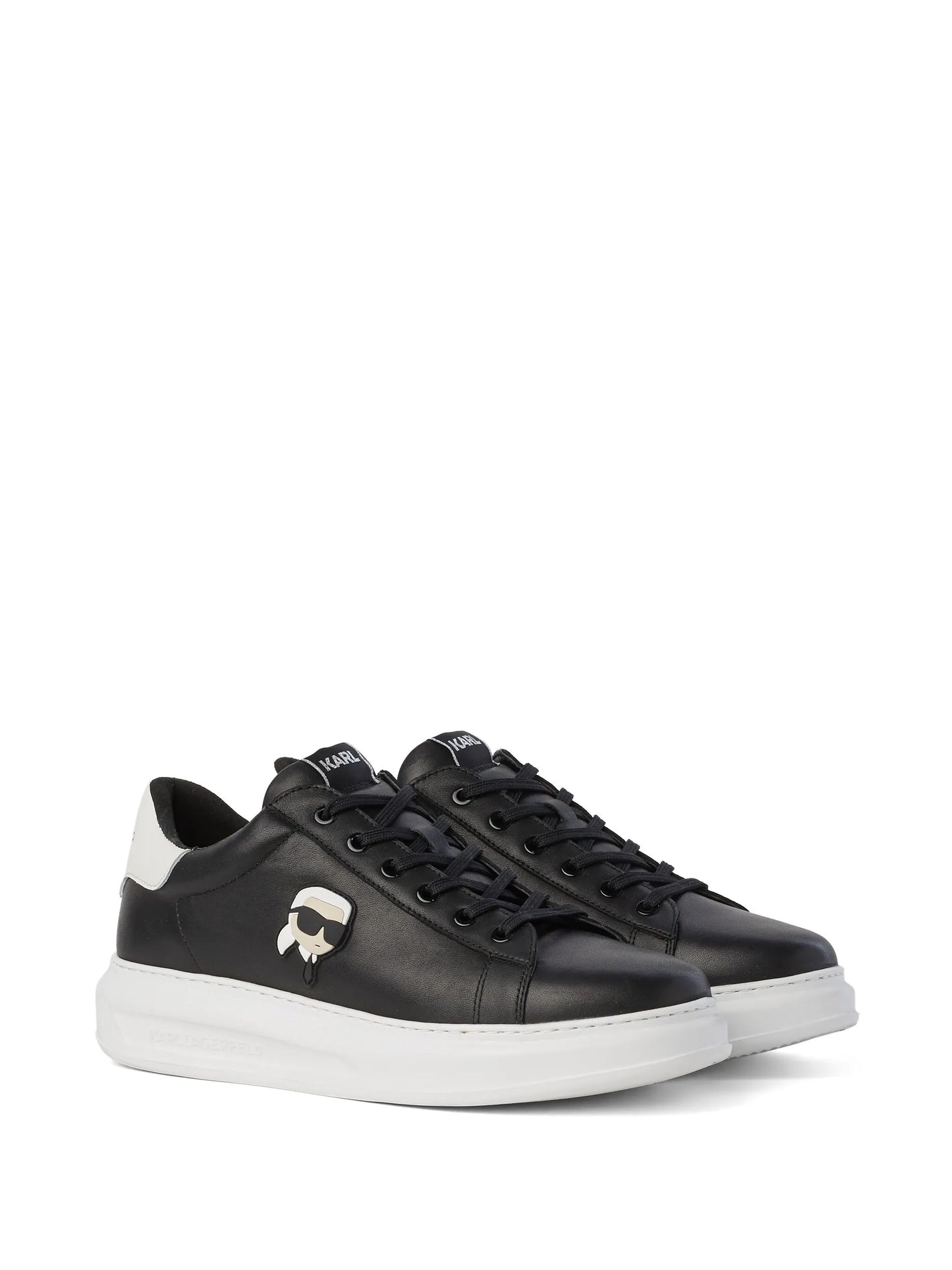 Karl Lagerfeld Ikonik NFT Kapri Sneaker - "Black/White"