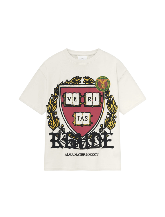 Rhude Runway Plaque T-Shirt - "Vintage White"