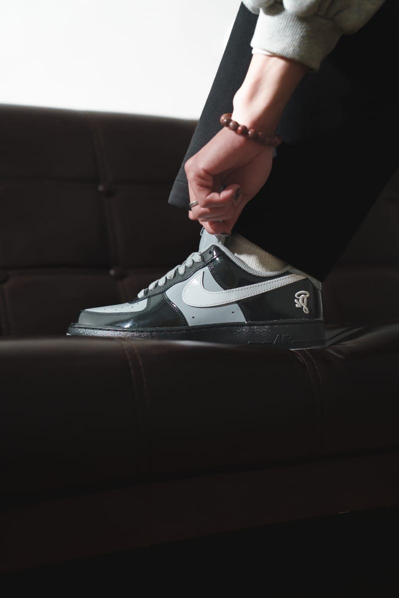 Nike x Central Cee x Syna Air Force 1 '07 Low - "Light Smoke Grey"