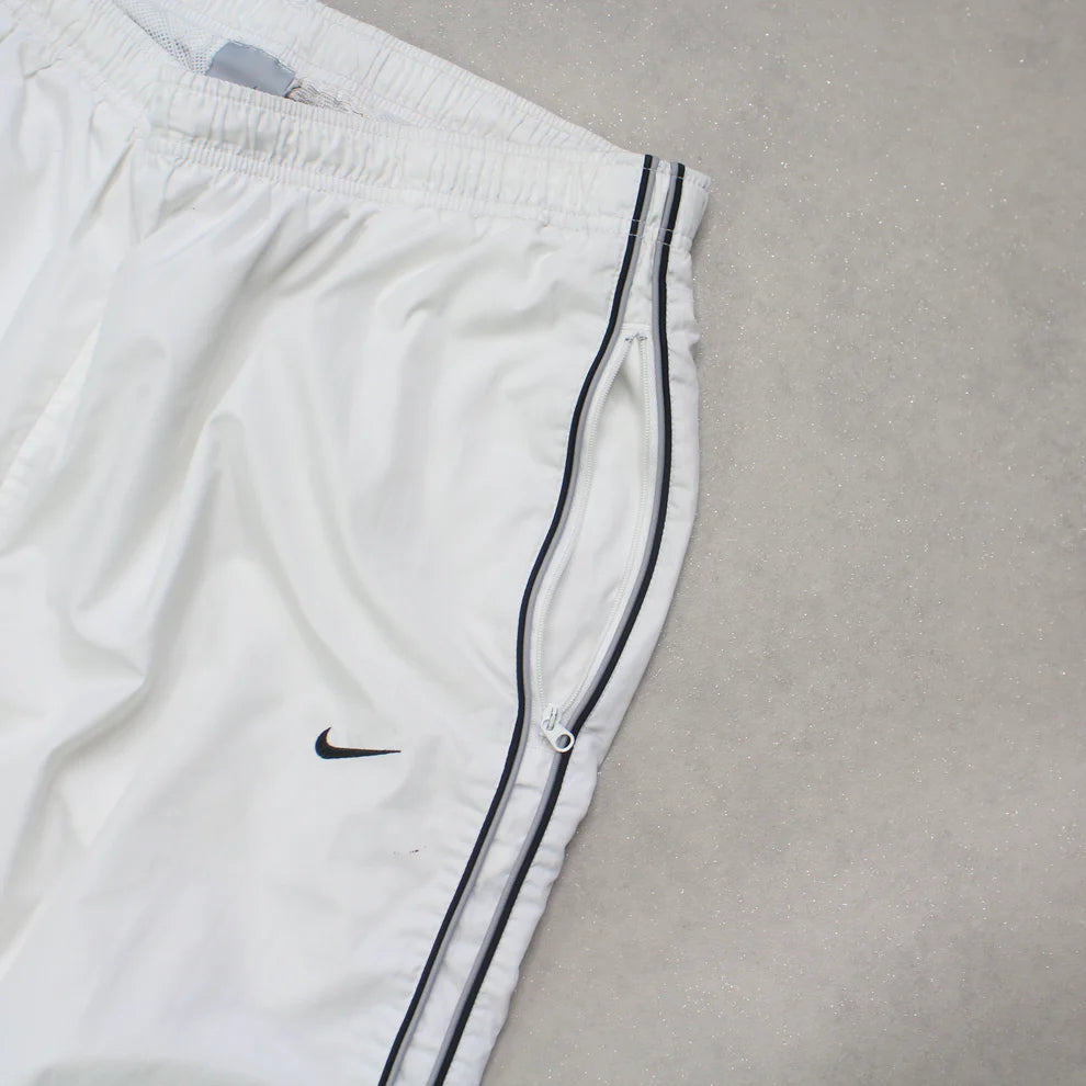 Nike Vintage Baggy Trackpants - "White"