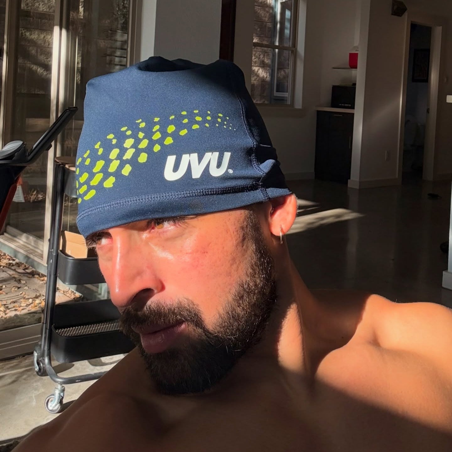 UVU Seoul '26 Nylon Beanie - "Navy"