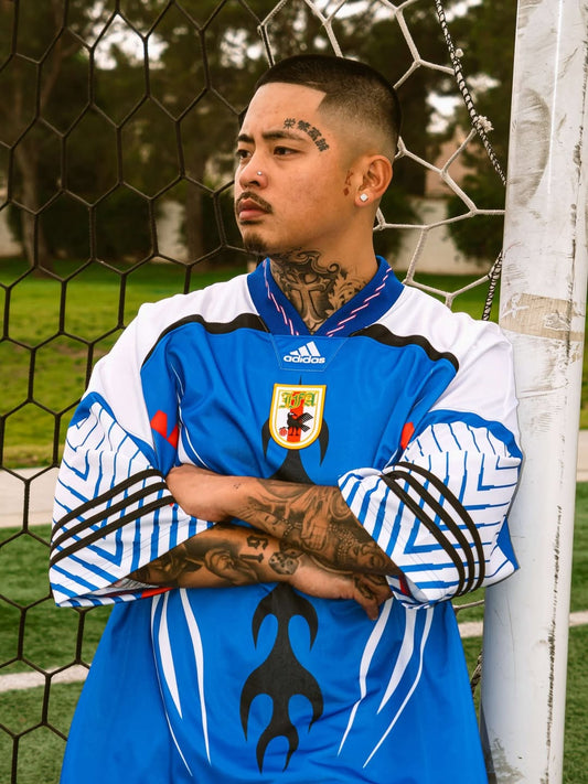 Japan Bringbacks Remixed Jersey - "Power Blue/White"