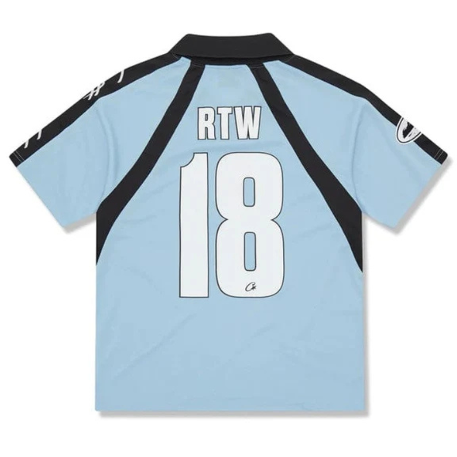 Corteiz Allstarz Football Jersey - "Sky Blue"