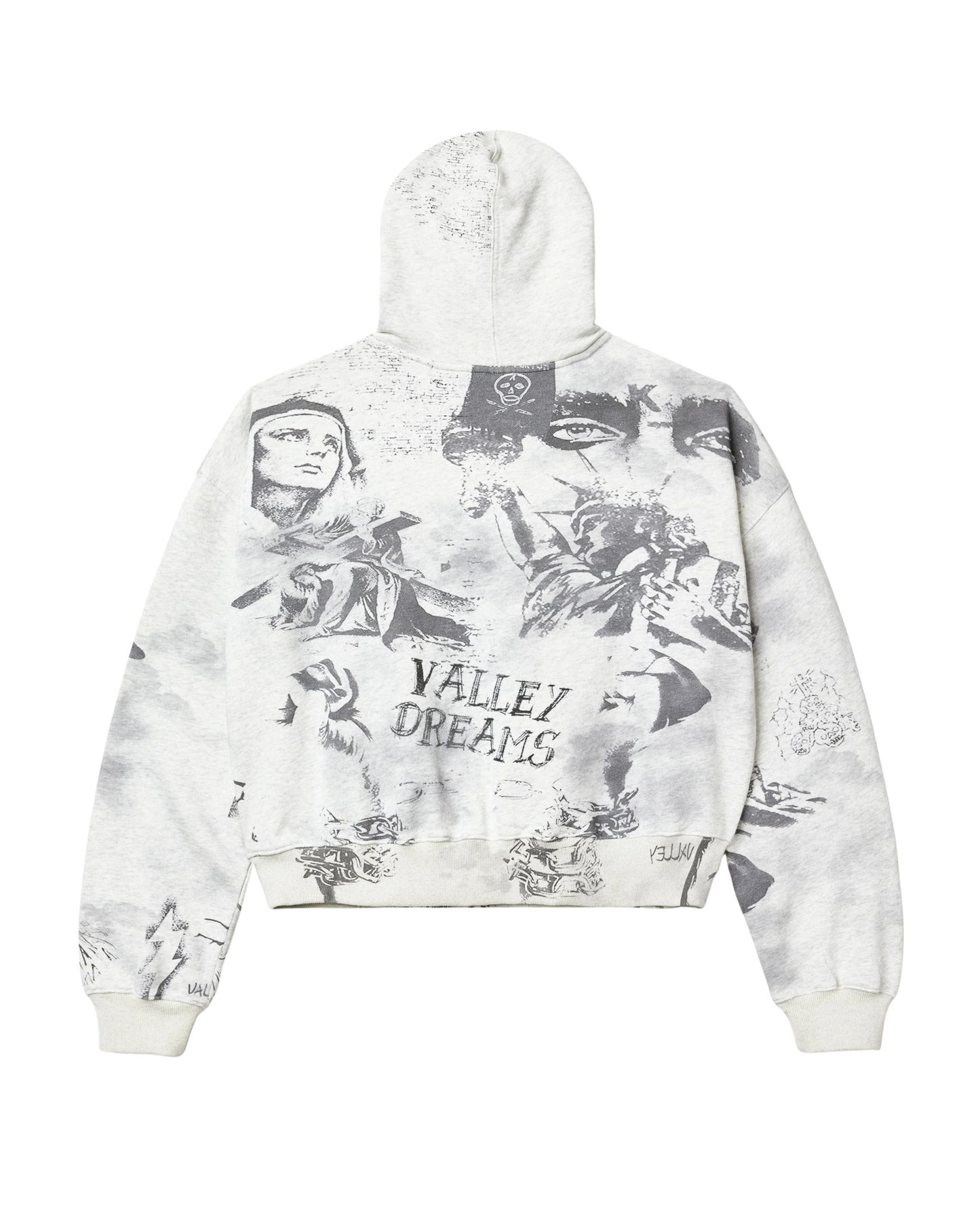 Vale Forever Mural Hoodie - "Grey"