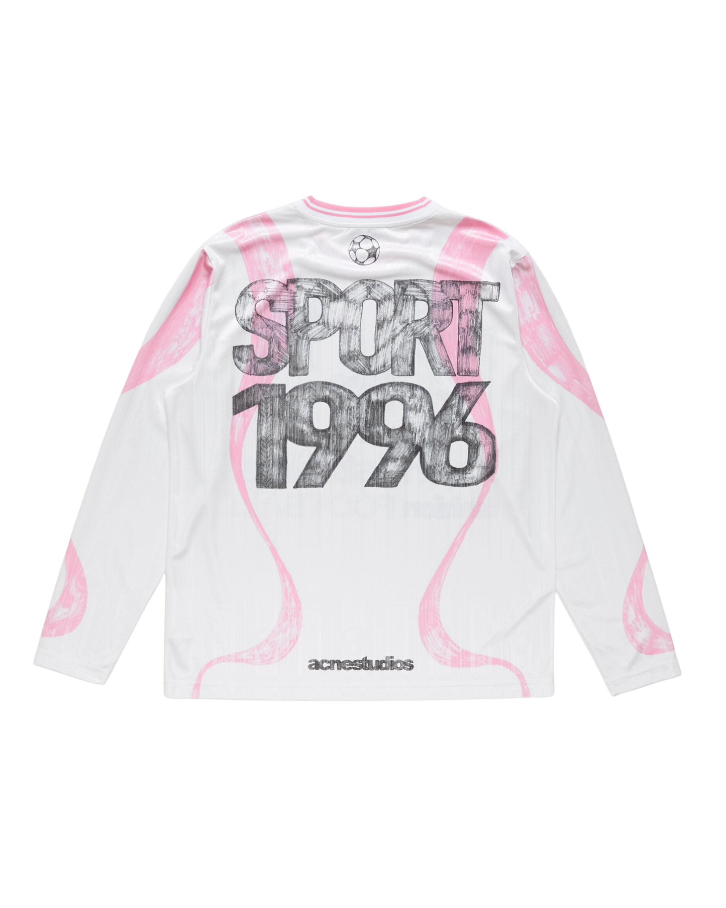 Acne Studios Sports Jersey - "White/Pink"