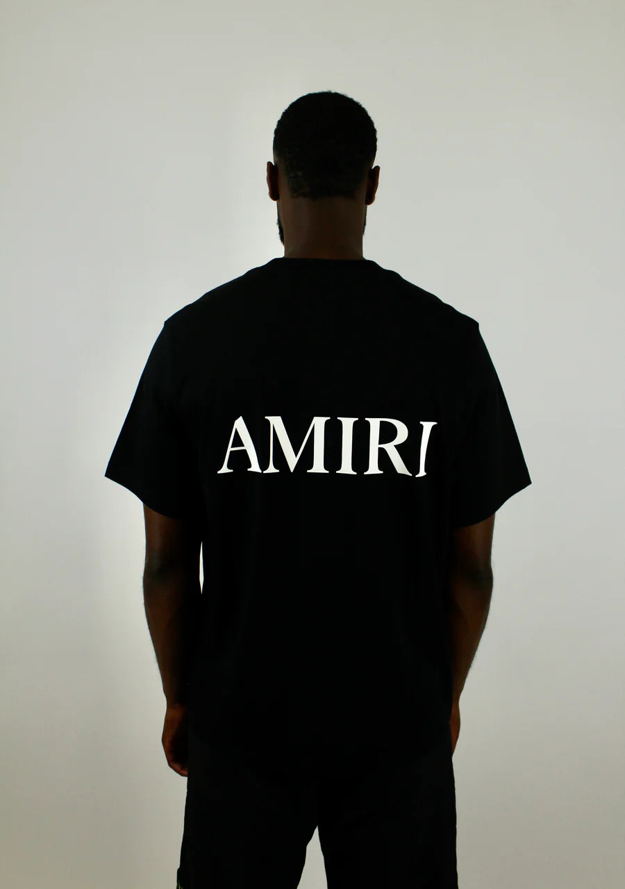 Amiri Core Logo Tee - "Black"