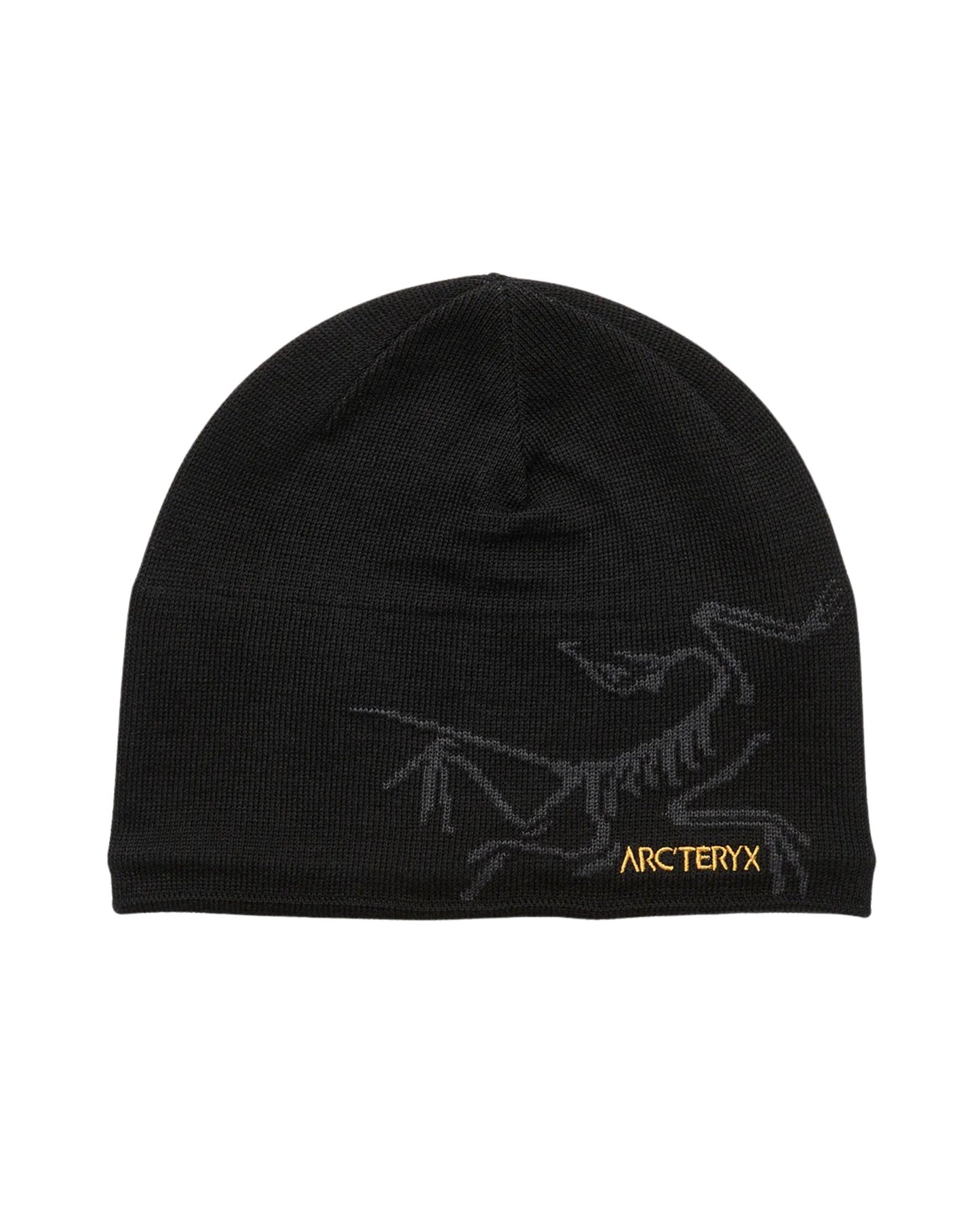 Arcteryx Bird Head Toque Beanie - "Black/Yellow"