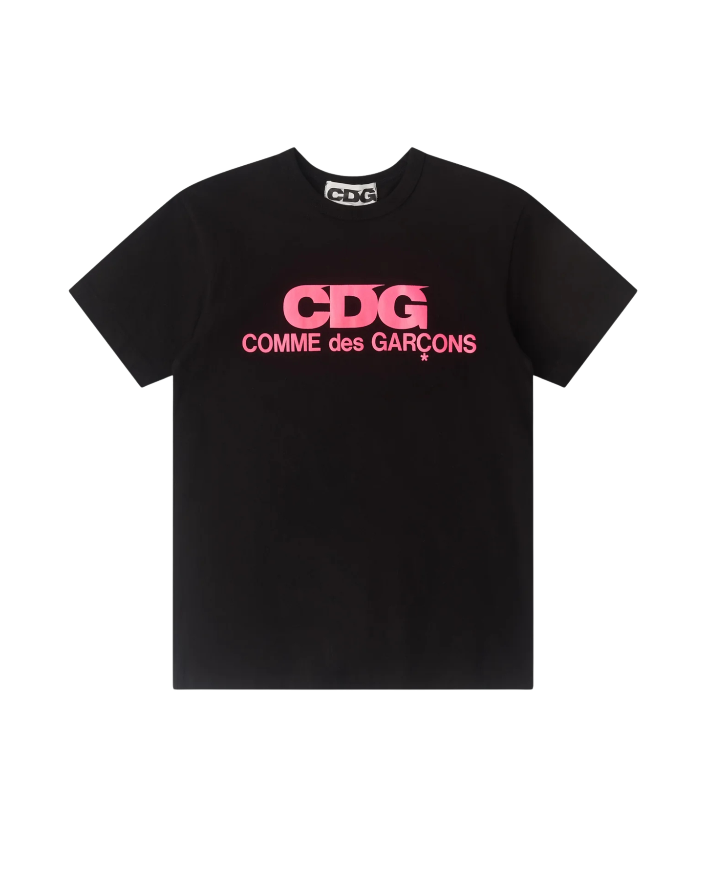 Comme des Garçons Pink Logo T-Shirt - "Black"