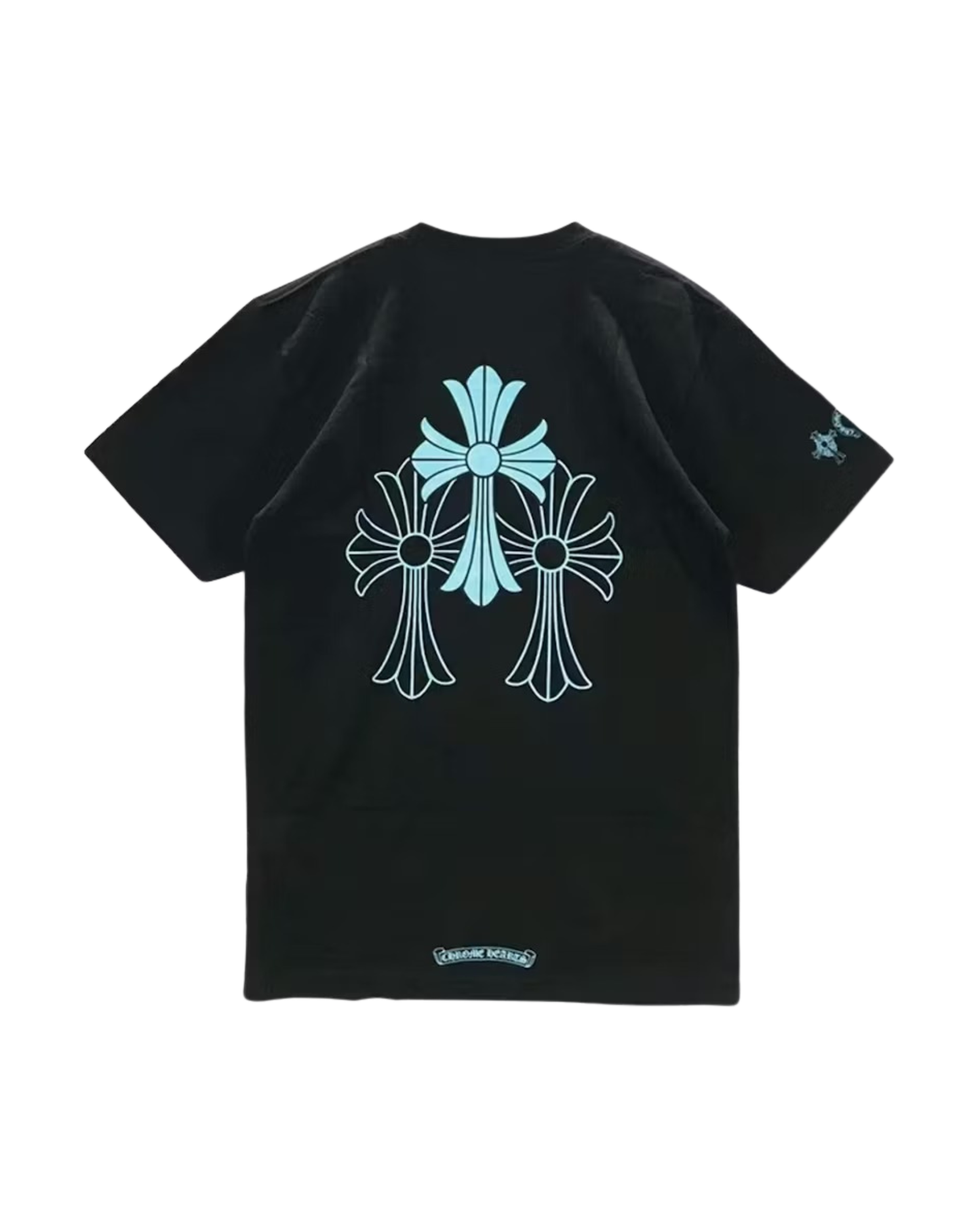 Chrome Hearts Triple Cross Logo S/S T-Shirt - "Black"