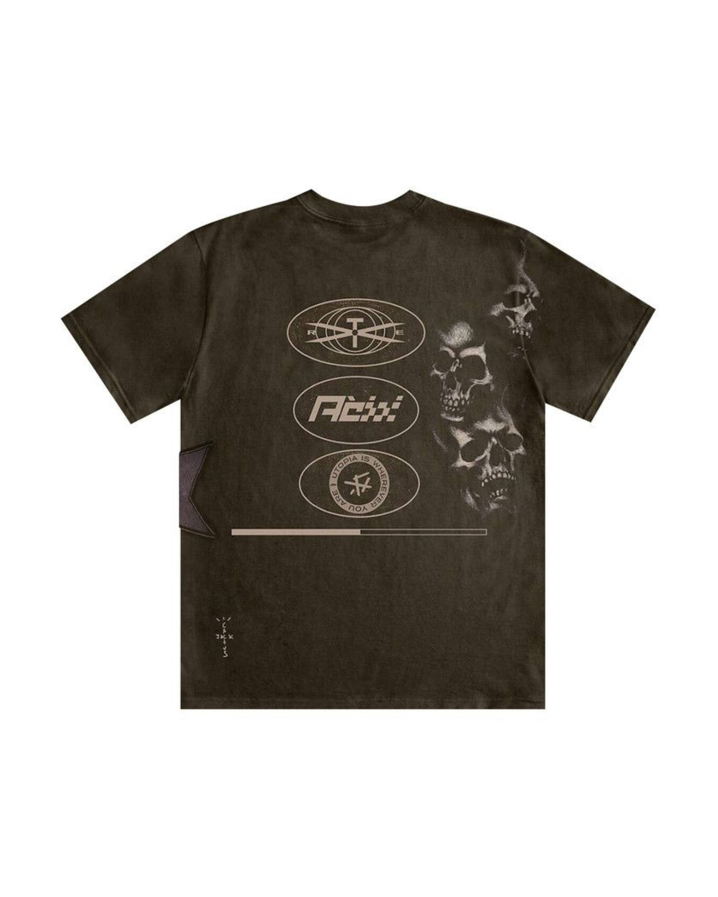 Cactus Jack By Travis Scott T-Rexx Short-Sleeve Tee - "Brown"