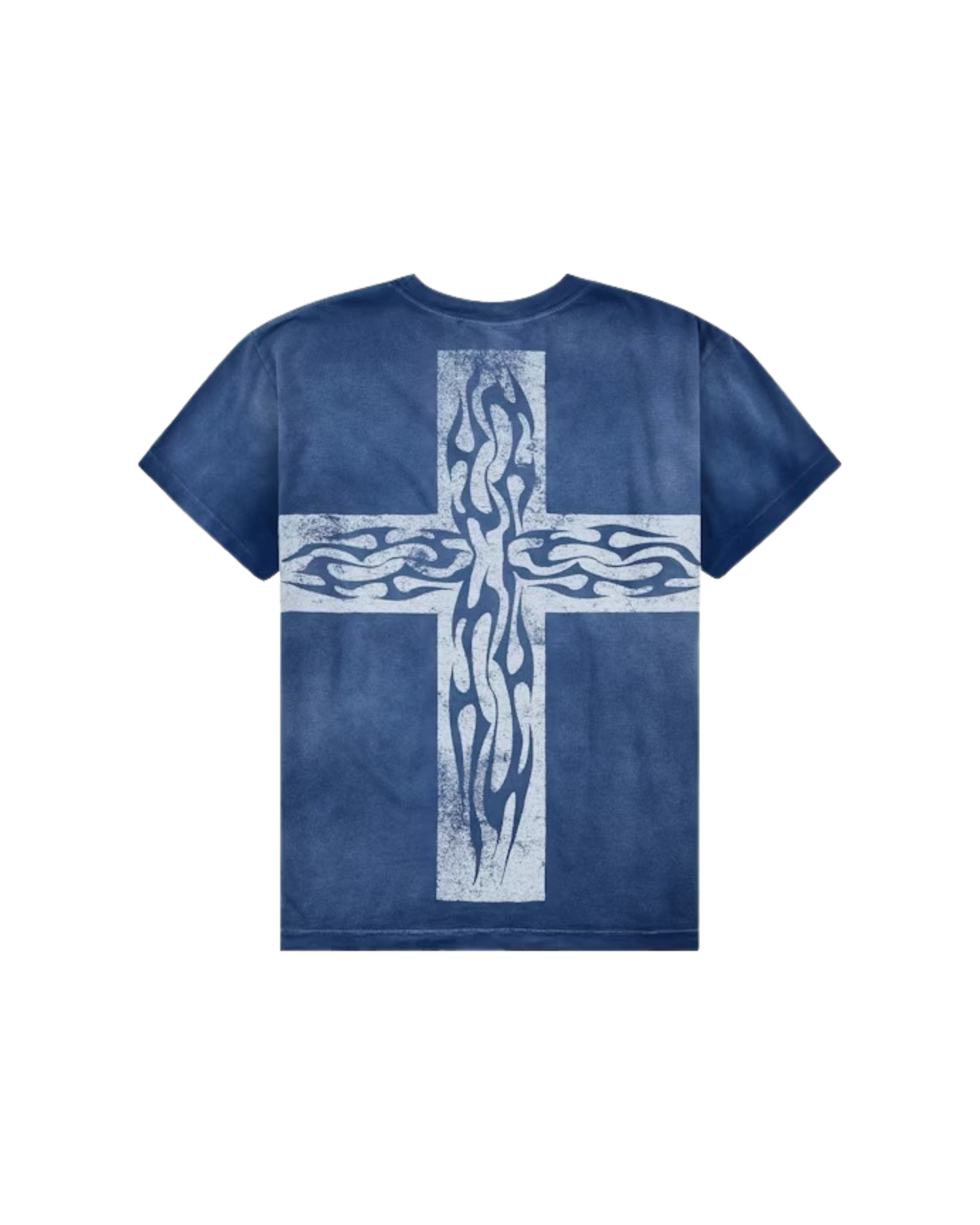 Hellstar Carry Your Cross Tee - "Navy"