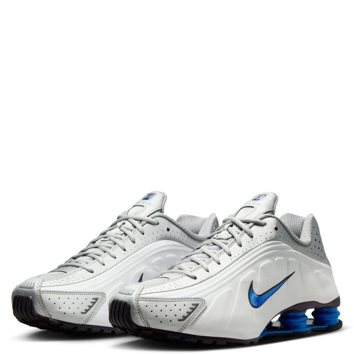 Nike Shox R4 - "White/Metallic Silver-Racer Blue"