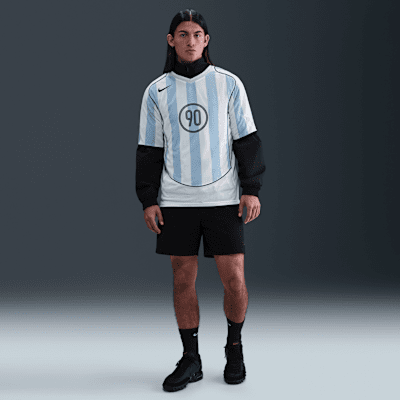 Nike Total 90 Dri-FIT Football Shirt - "Light Blue/White"