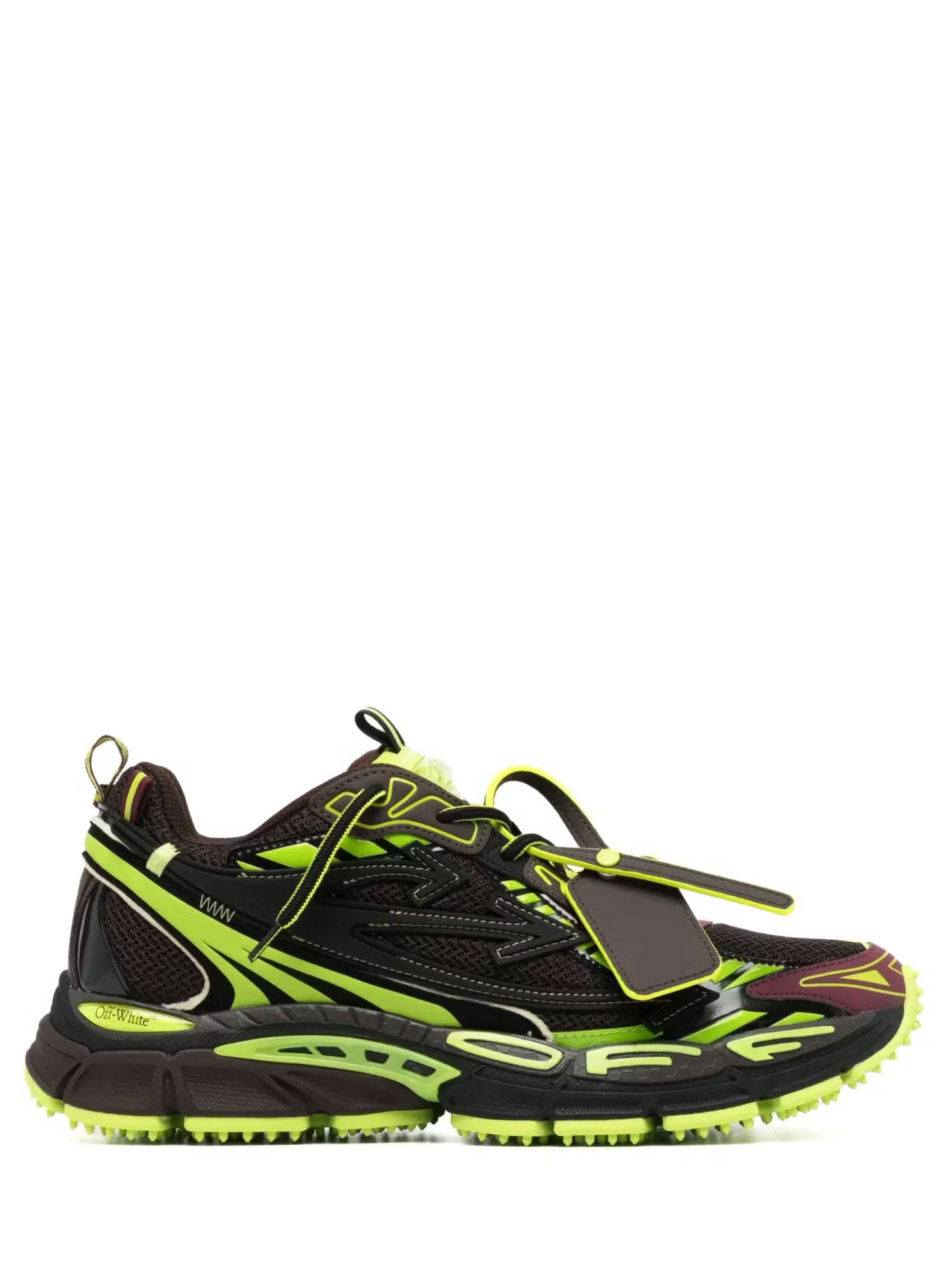 Off-White Be Right Back - "Chocolate Brown Green"
