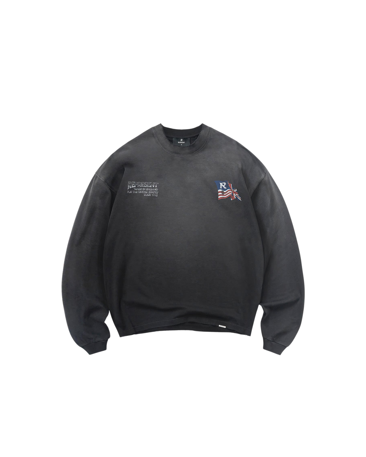 Represent Eagle Long Sleeve T-Shirt - "Black"