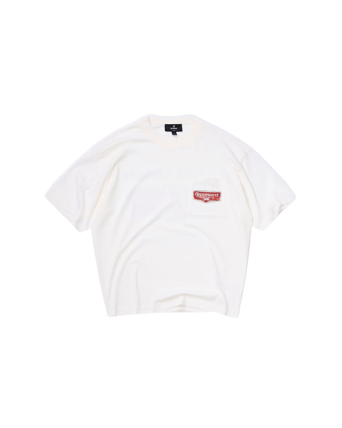 Represent Nothing Faster T-Shirt - "Flat White"