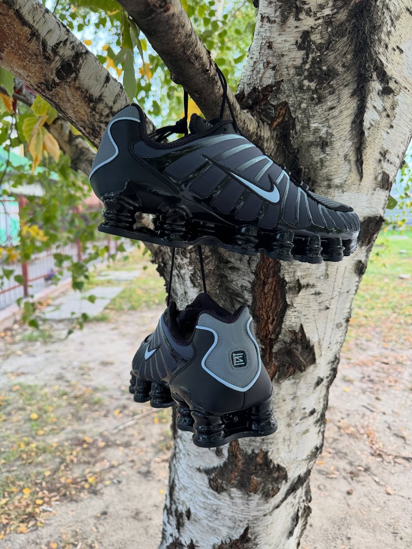 Nike Shox TL - "Black/Celestine Blue"