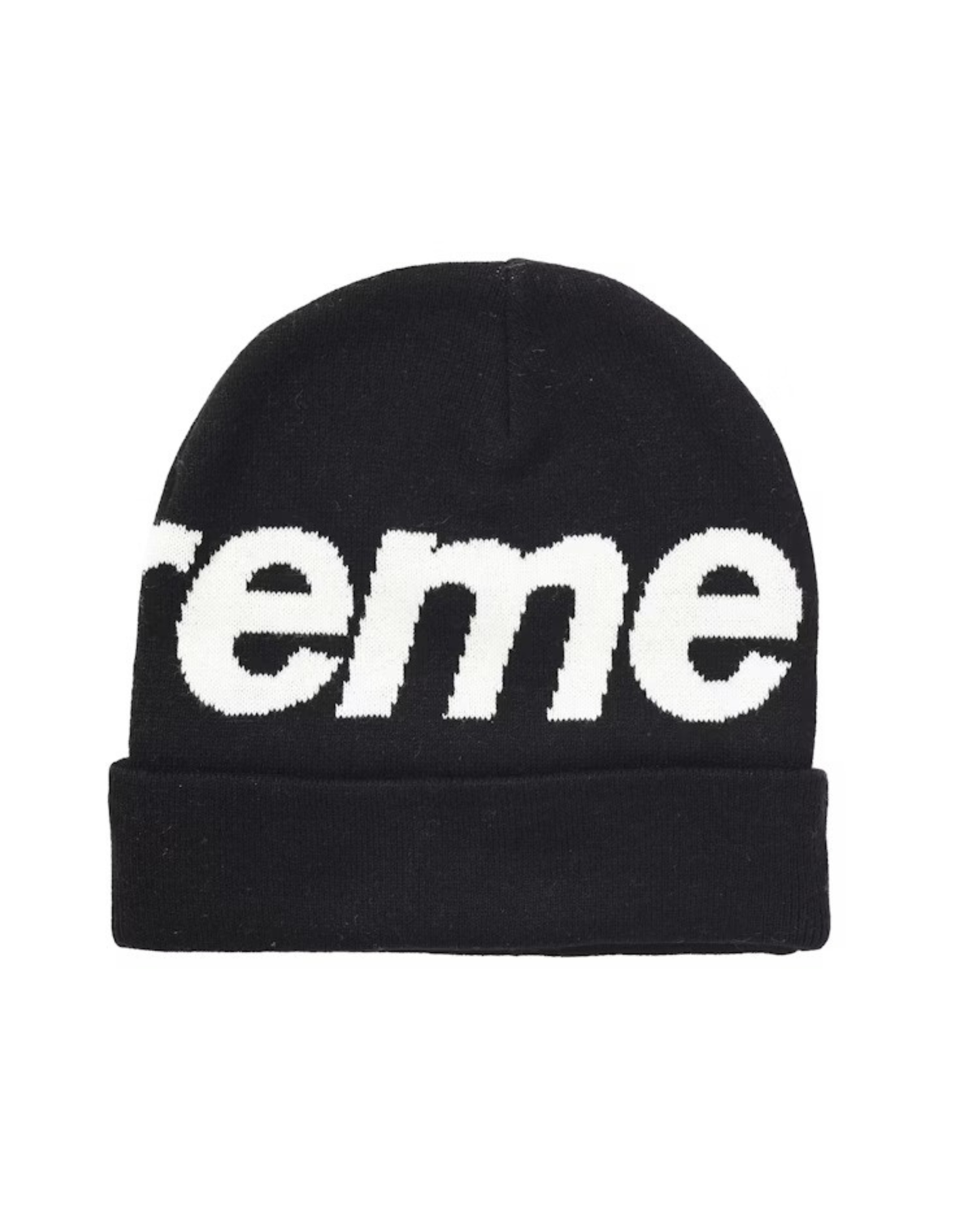 Supreme Big Logo Beanie - "Black"