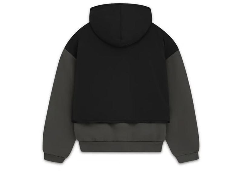 Fear of God Essentials Nylon Fleece Hooded Sweater Ink/Jet Black image 1