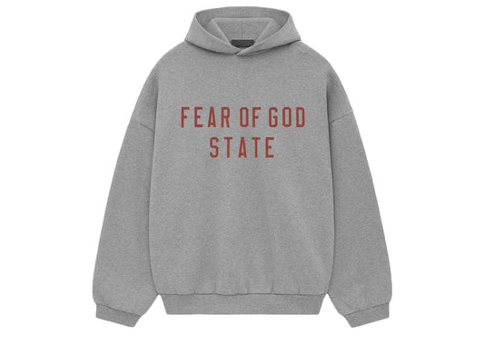 Fear of God Essentials Fleece II Hoodie Dark Heather image 0