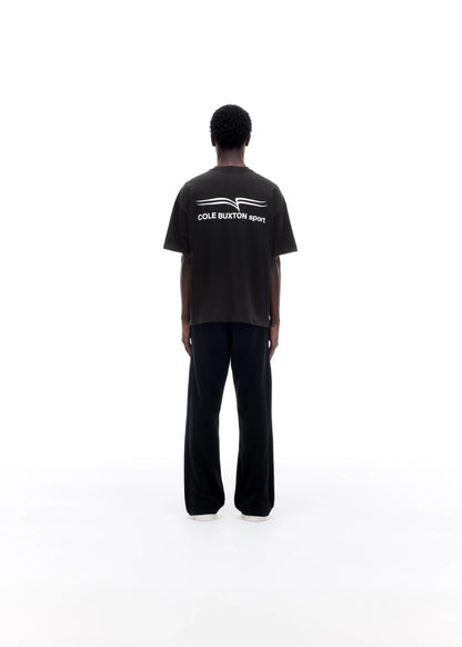 Cole Buxton SS26 Sport T-shirt - "Vintage Black"