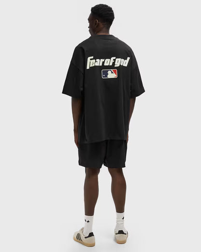 Fear of God Essentials MLB 90s Tee - "Black"