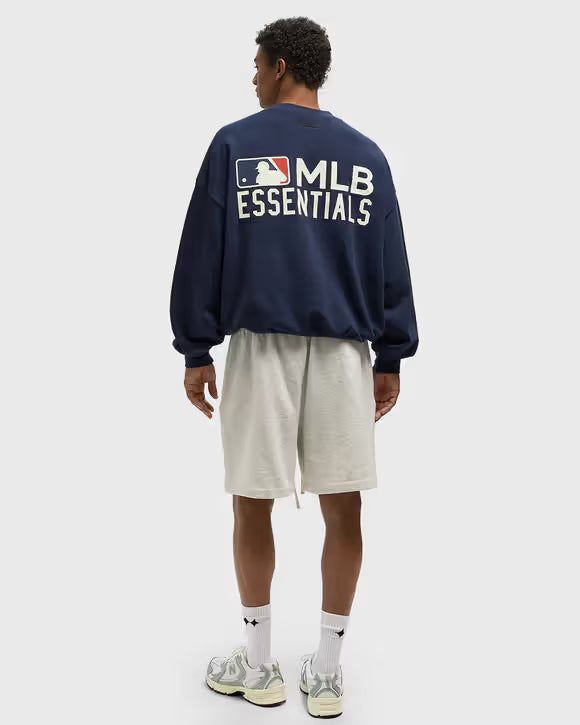 Fear of God Essentials MLB Sport Crewneck - "Midnight Navy"