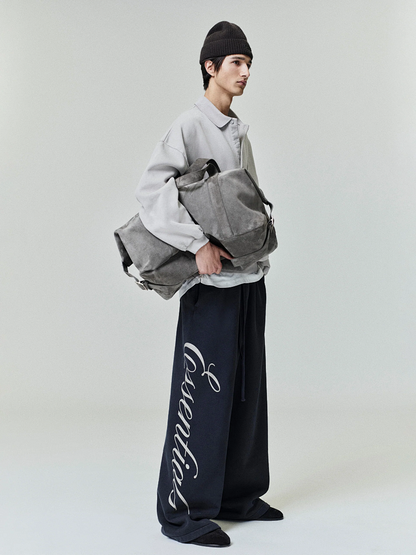 Fear of God Essentials Heavy Fleece Lounge Sweatpant - "Vintage Black"