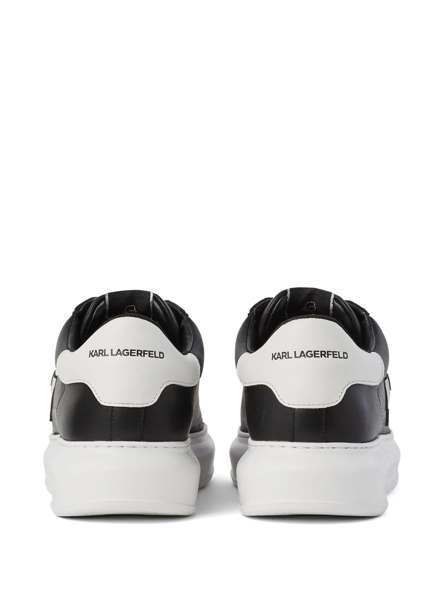 Karl Lagerfeld Ikonik NFT Kapri Sneaker - "Black/White"