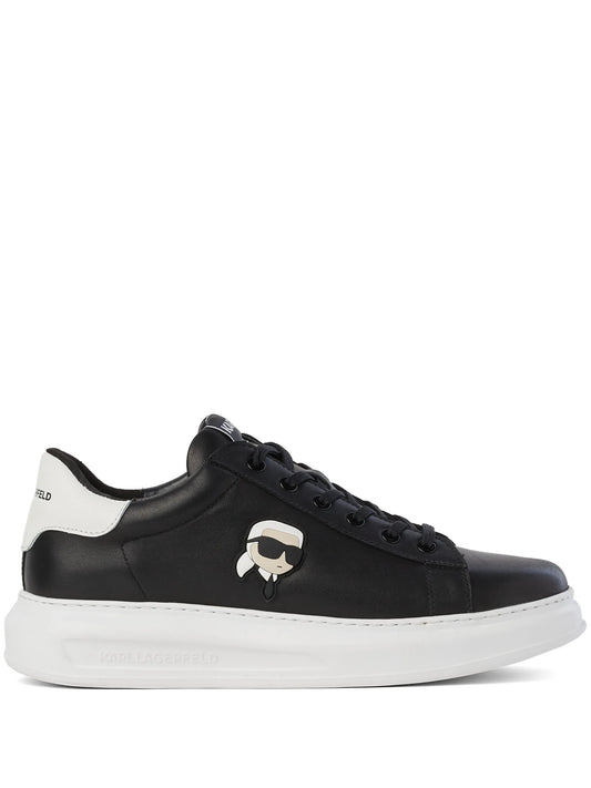 Karl Lagerfeld Ikonik NFT Kapri Sneaker - "Black/White"