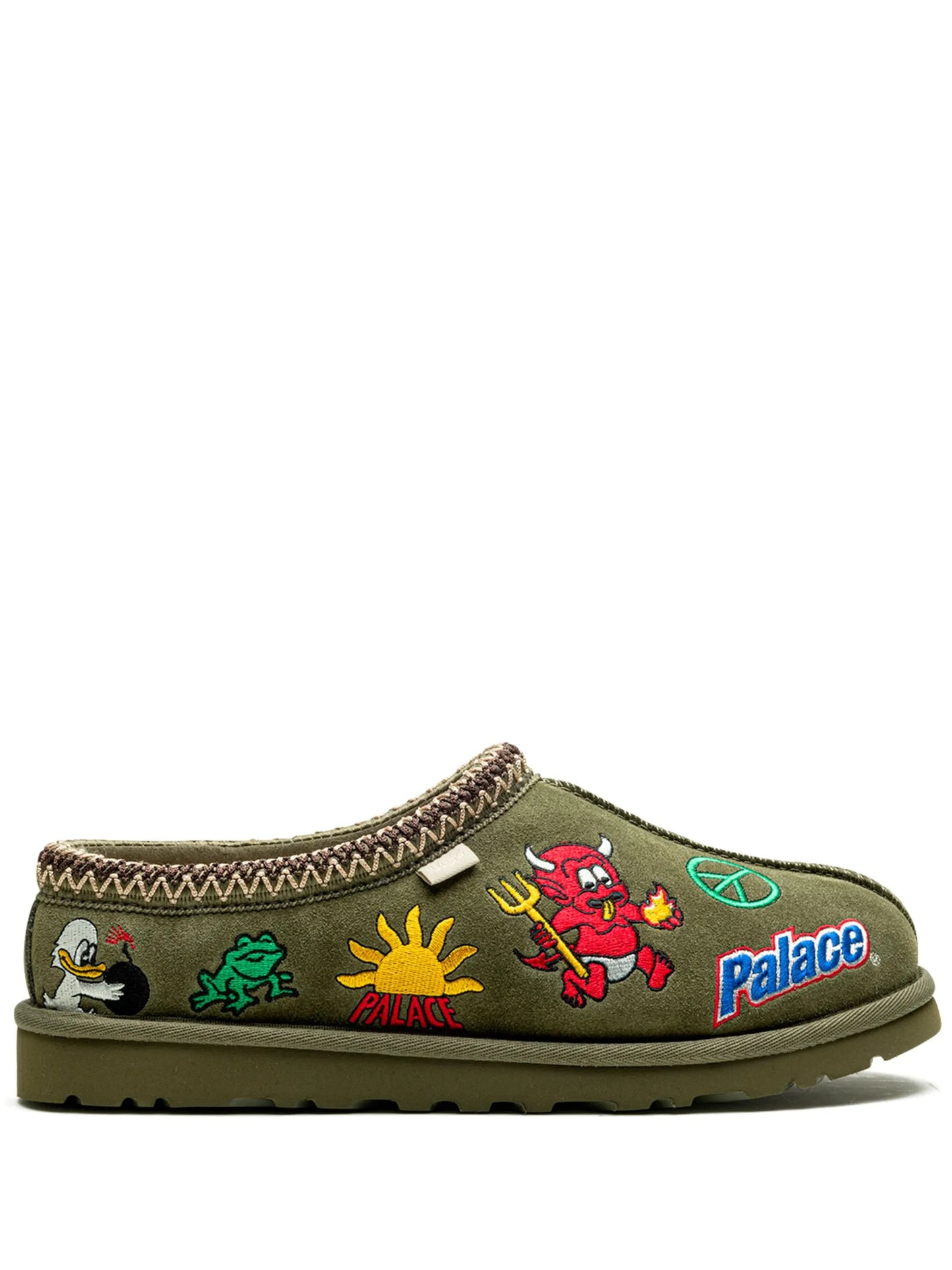 UGG x Palace Tasman Slippers - "Burnt Olive"