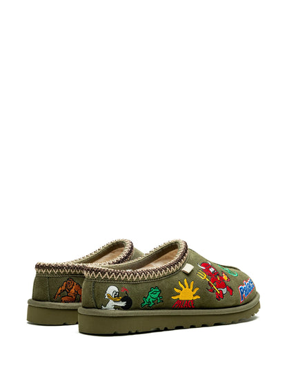 UGG x Palace Tasman Slippers - "Burnt Olive"