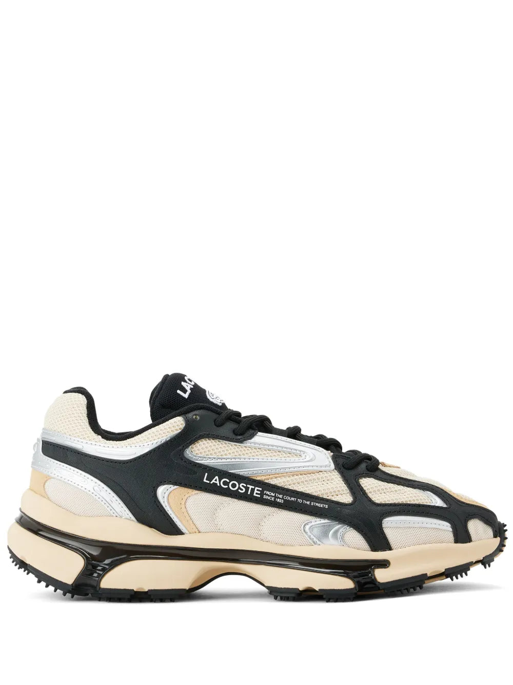 Lacoste L003 2K24 Mesh Sneaker - "Beige/White/Black"