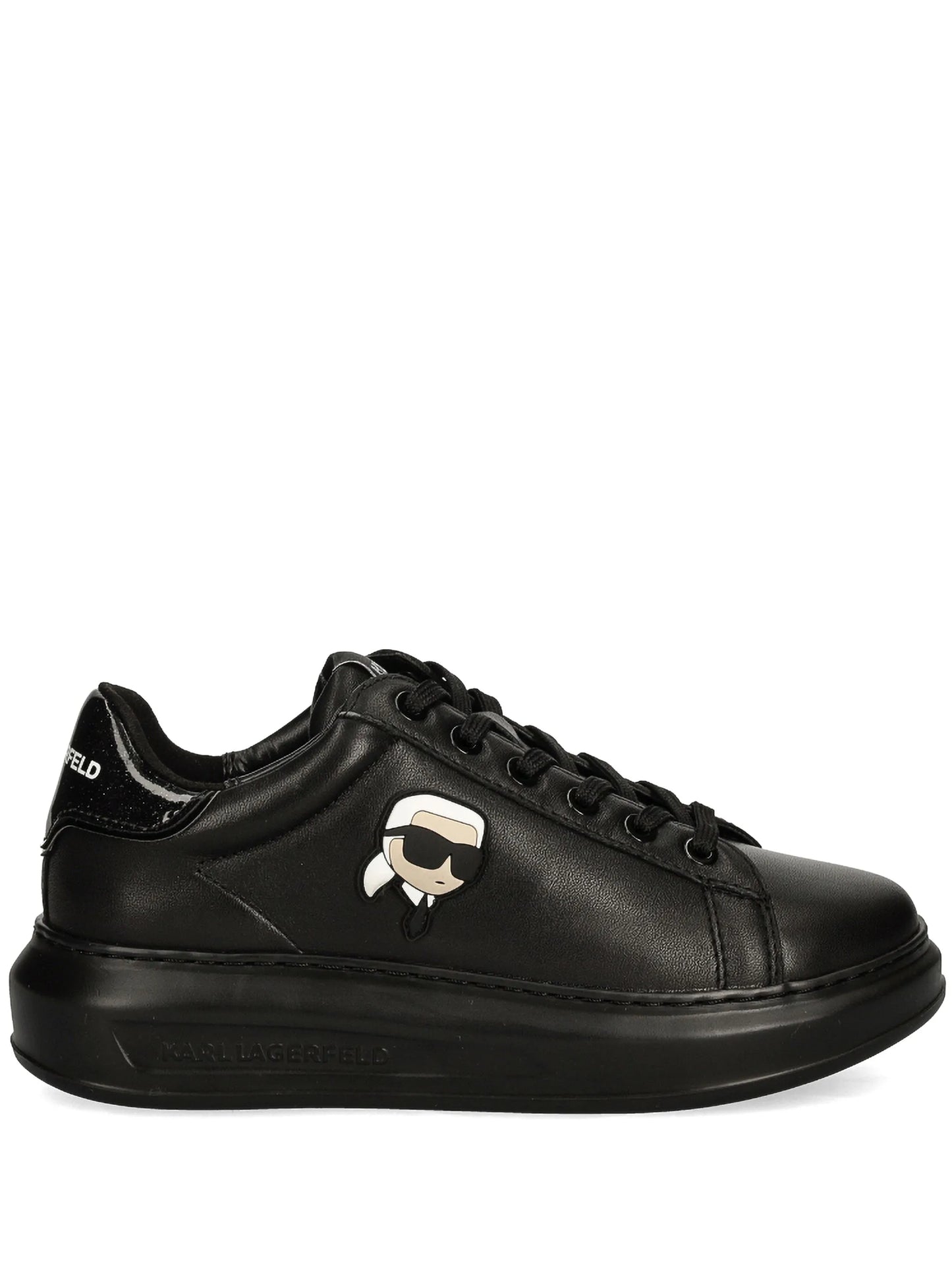 Karl Lagerfeld Ikonik NFT Kapri Sneaker - "Black"