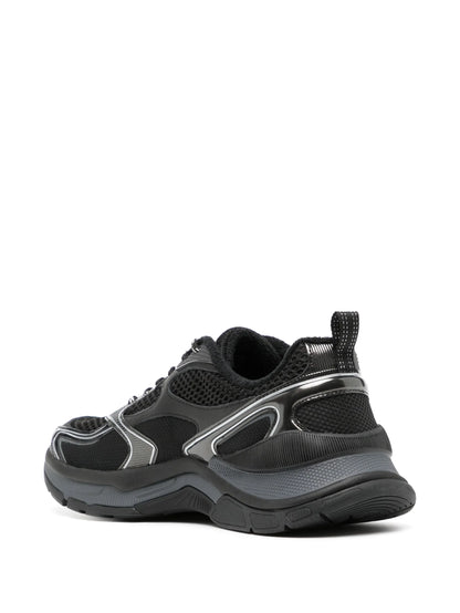 Ea7 Emporio Armani Panelled Sneakers - "Black"
