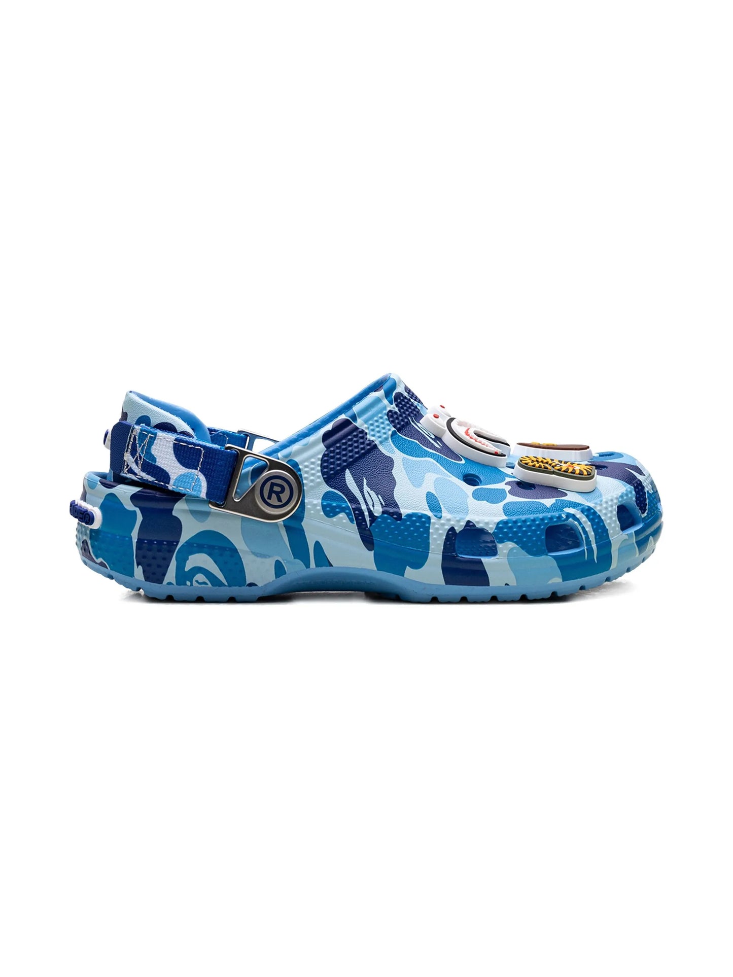 Bape A Bathing Ape x Crocs Classic - "Camo Blue"