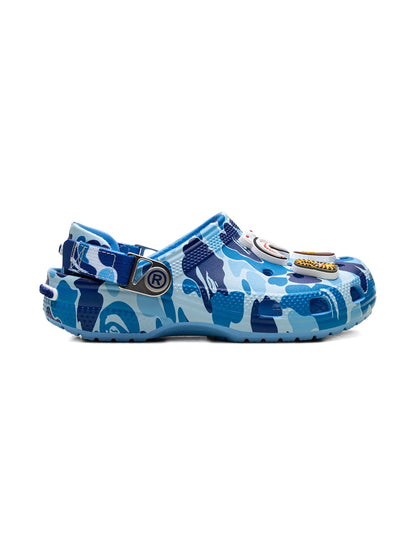 Bape A Bathing Ape x Crocs Classic - "Camo Blue"