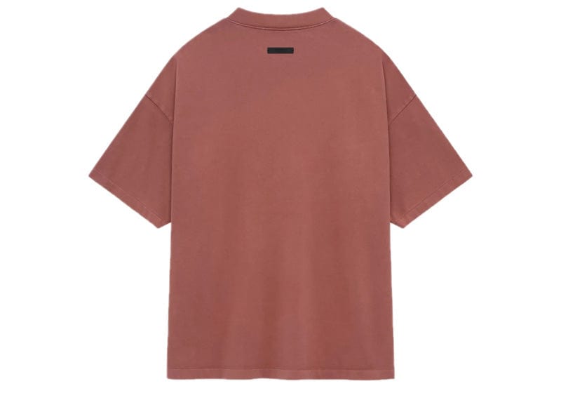 Fear of God Essentials Heavy Crewneck Tee Crimson image 1