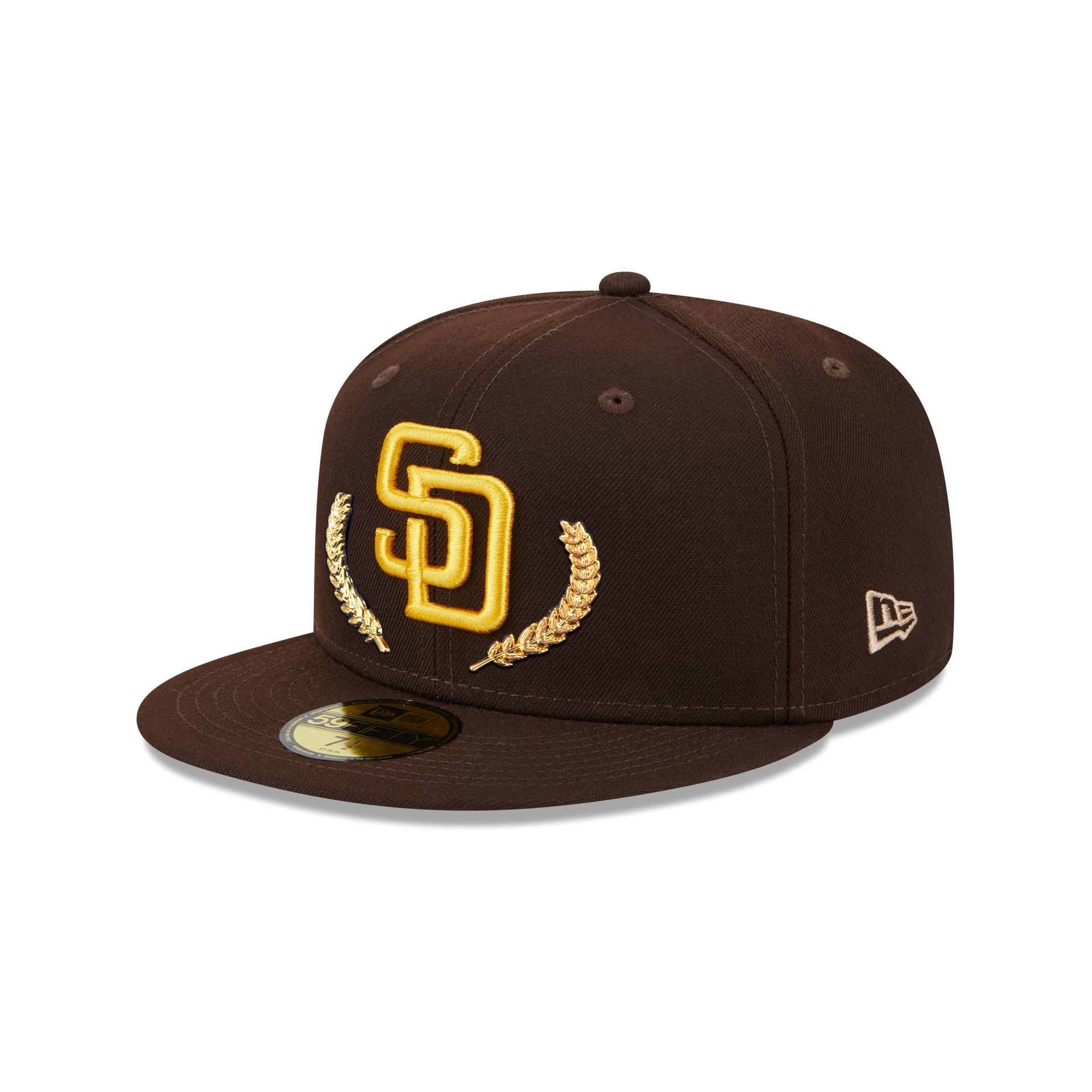 San Diego Padres Gold Leaf 59FIFTY Fitted Hat image 2