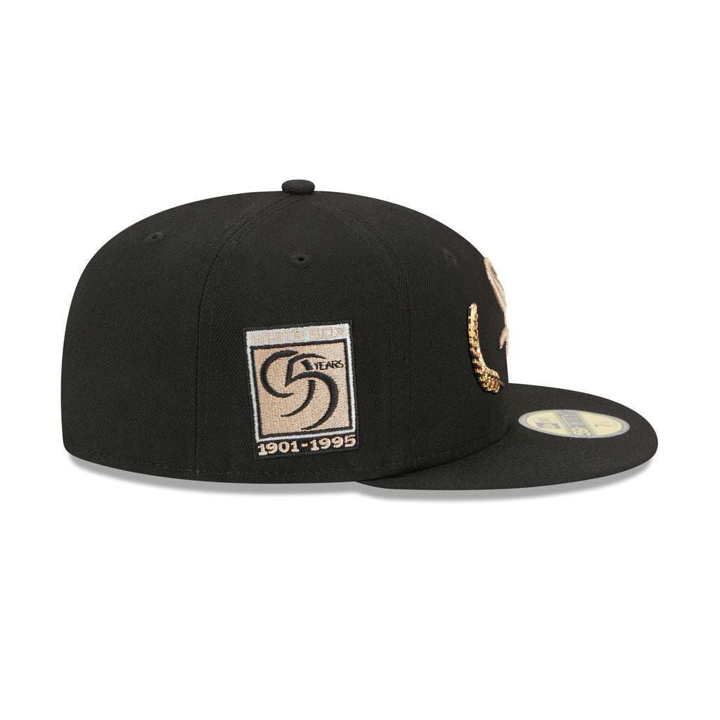 Chicago White Sox Gold Leaf 59FIFTY Fitted Hat image 3