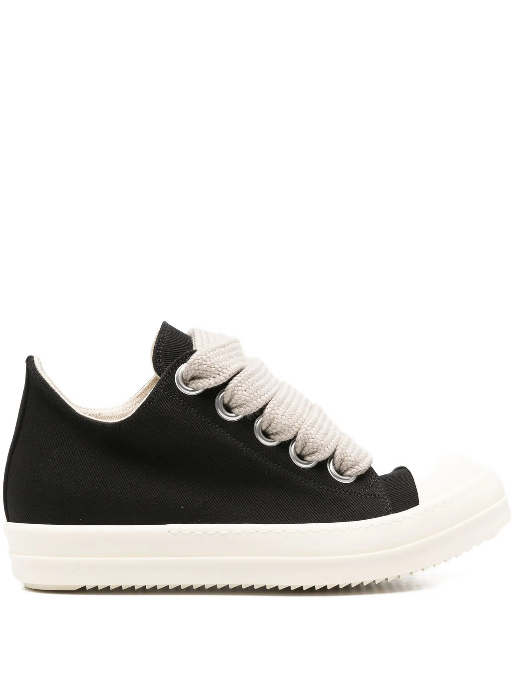 Rick Owens DRKSHDW Lace-Up Canvas - "Black/White"