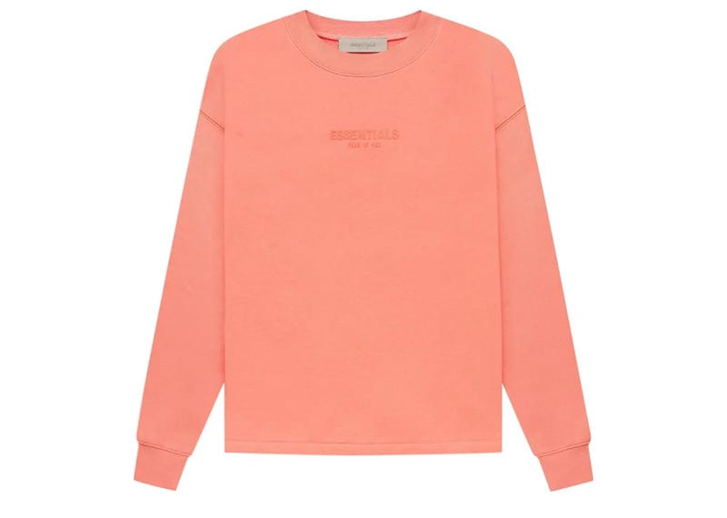 Fear of God Essentials Relaxed Crewneck Coral image 0