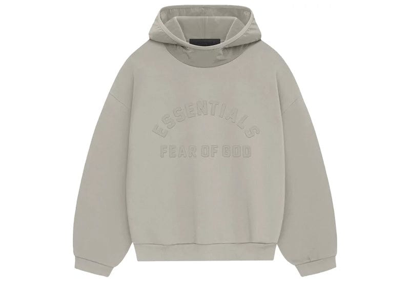 Fear of God Essentials Nylon Fleece Hoodie Seal/Seal image 0