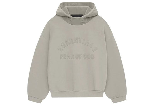 Fear of God Essentials Nylon Fleece Hoodie Seal/Seal image 0