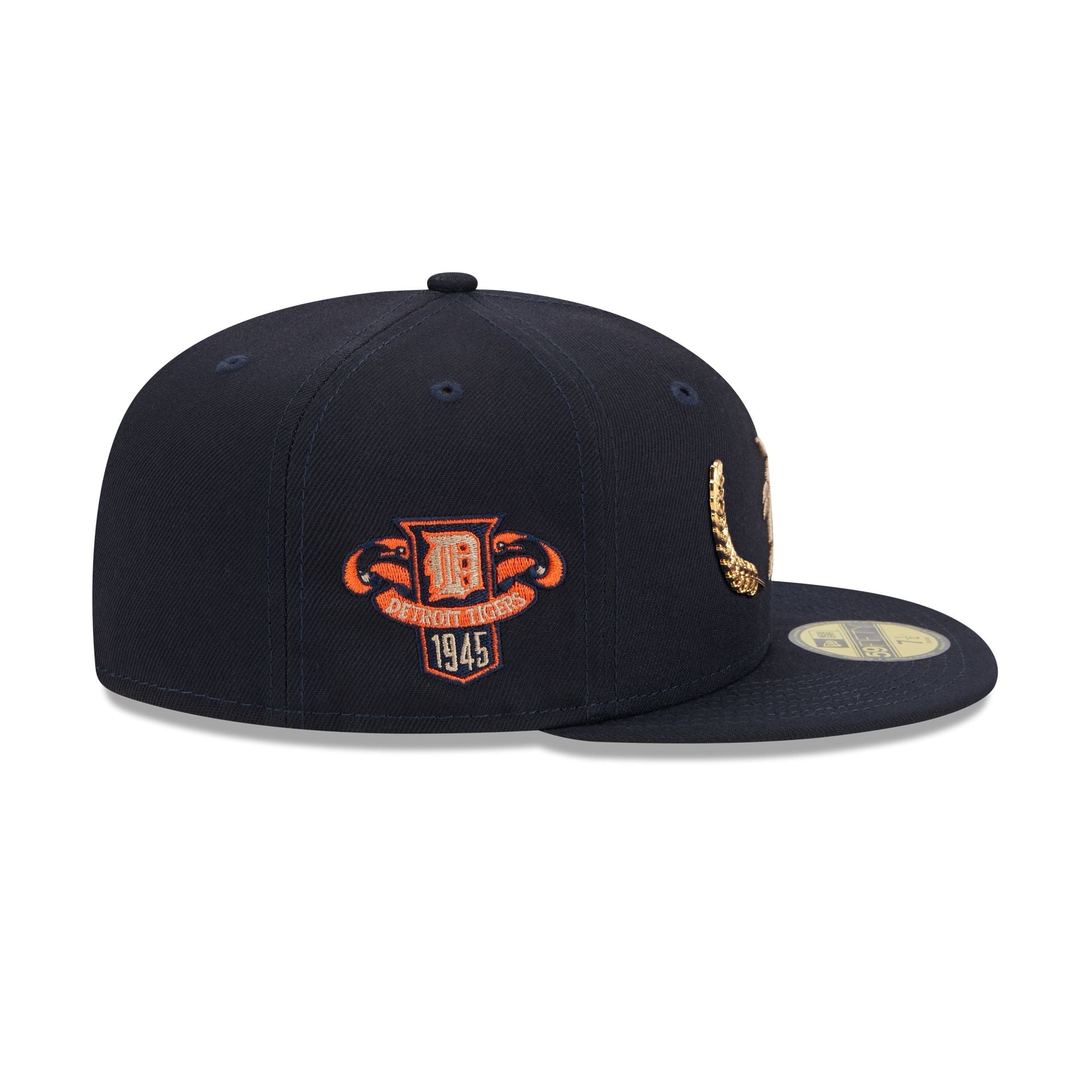 Detroit Tigers Gold Leaf 59FIFTY Fitted Hat image 3