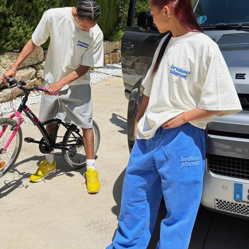 Broken Planet Basics Washed Washed - "Vanilla White"