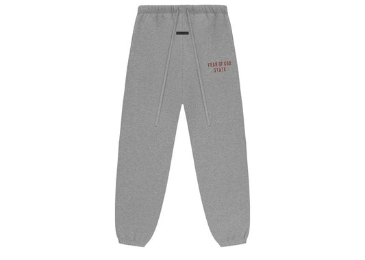 Fear of God Essentials Fleece Sweatpant Dark Heather image 0