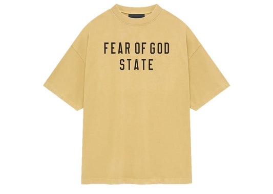 Fear of God Essentials Heavy Crewneck Tee Amber image 0