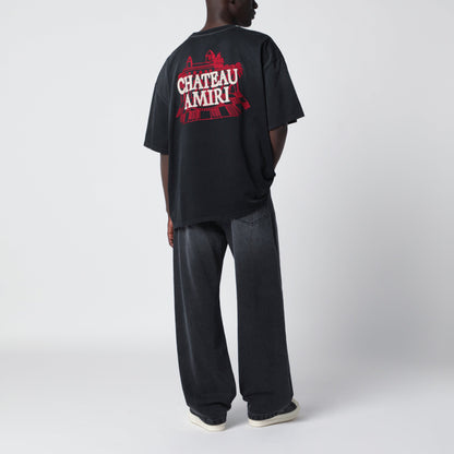 Amiri 'Chateau Amiri' Oversized T-shirt - "Black"
