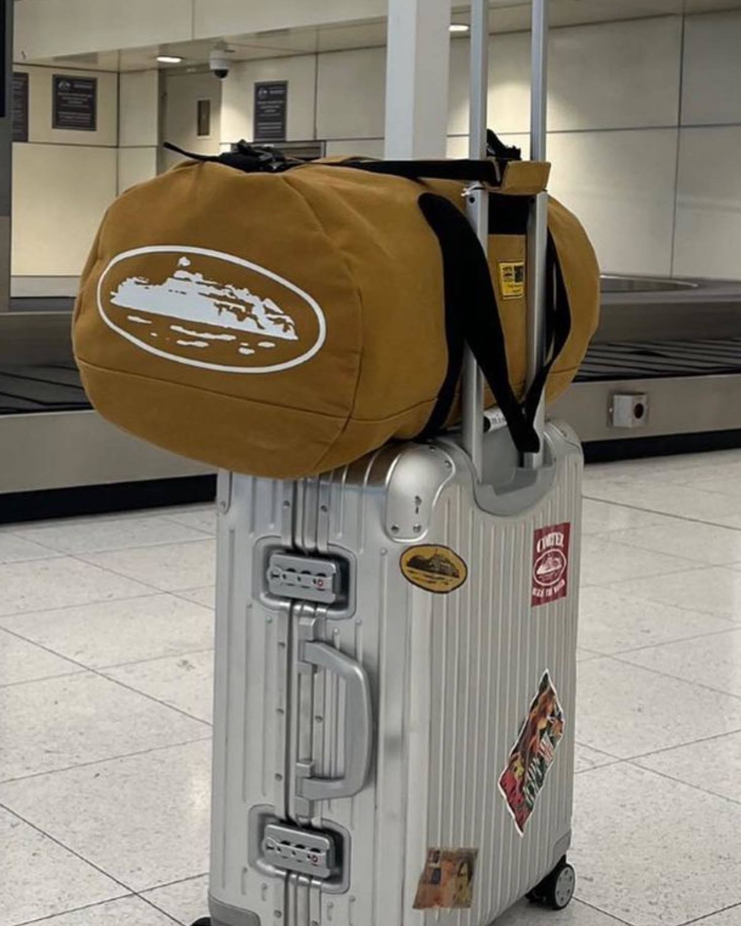 Corteiz Alcatraz Grindwear Duffle Bag - "Yellow"